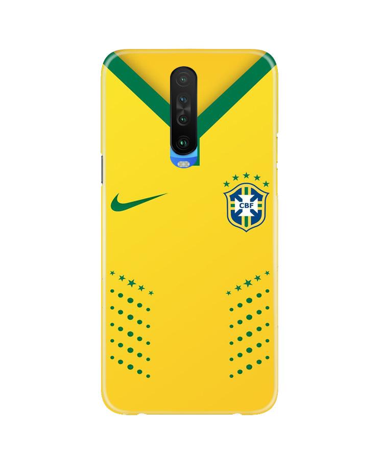 Brazil Mobile Back Case for Poco X2 (Design - 176) Brazil Case for Poco X2 (Design - 176)