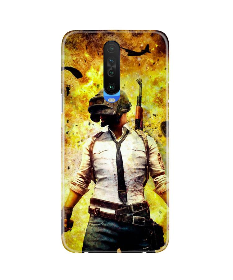 Pubg Mobile Back Case for Poco X2 (Design - 180) Pubg Case for Poco X2 (Design - 180)