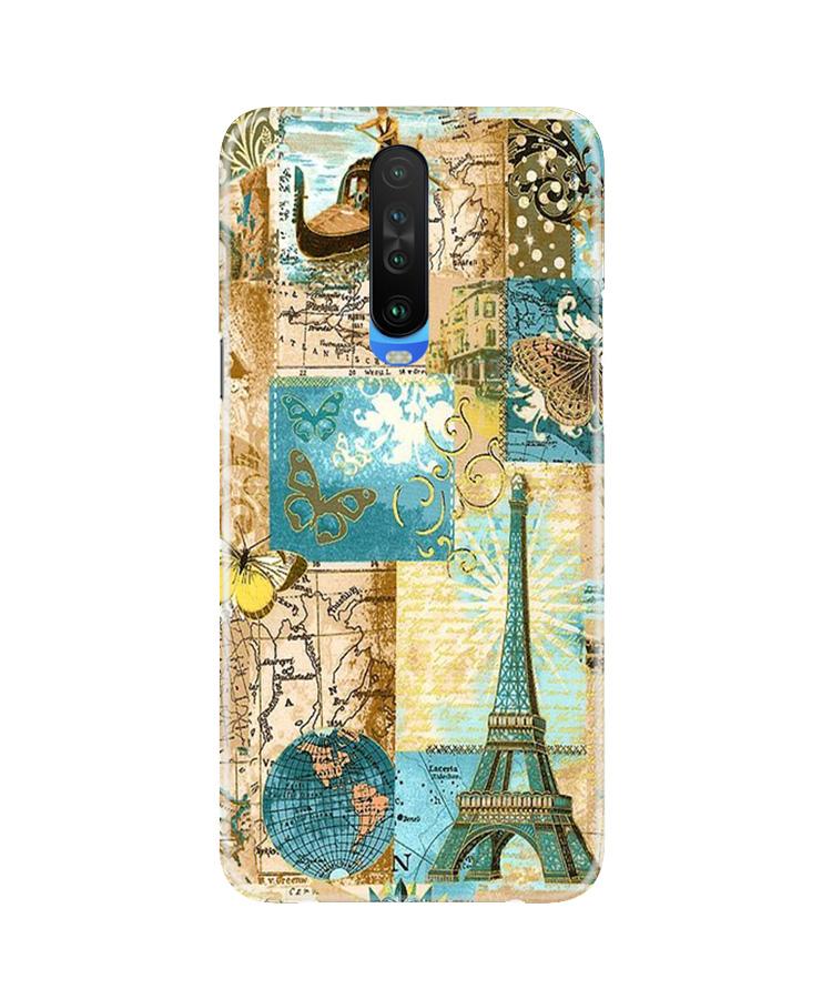 Travel Eiffel Tower Mobile Back Case for Poco X2 (Design - 206) Travel Eiffel Tower Case for Poco X2 (Design No. 206)