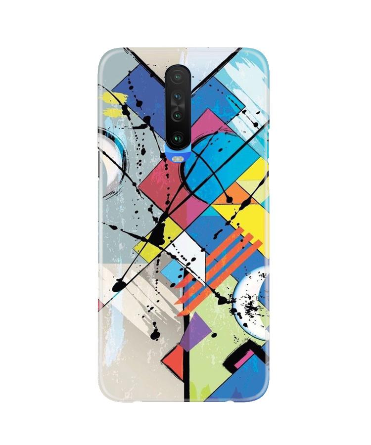 Modern Art Mobile Back Case for Poco X2 (Design - 235) Modern Art Case for Poco X2 (Design No. 235)