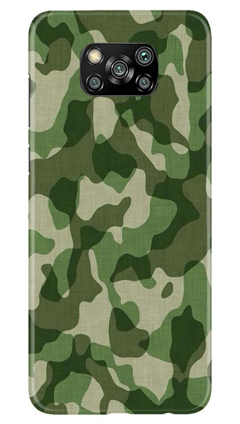 Army Camouflage Mobile Back Case for Poco X3 Pro (Design - 106) Army Camouflage Case for Poco X3 Pro (Design - 106)