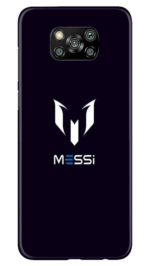 Messi Mobile Back Case for Poco X3 (Design - 158) Messi Case for Poco X3 (Design - 158)