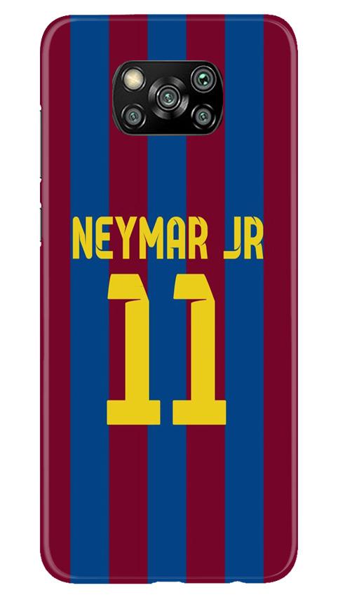 Neymar Jr Mobile Back Case for Poco X3 (Design - 162) Neymar Jr Case for Poco X3 (Design - 162)