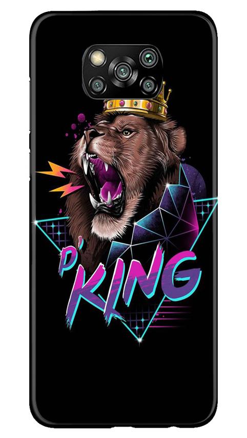 Lion King Mobile Back Case for Poco X3 Pro (Design - 219) Lion King Case for Poco X3 Pro (Design No. 219)