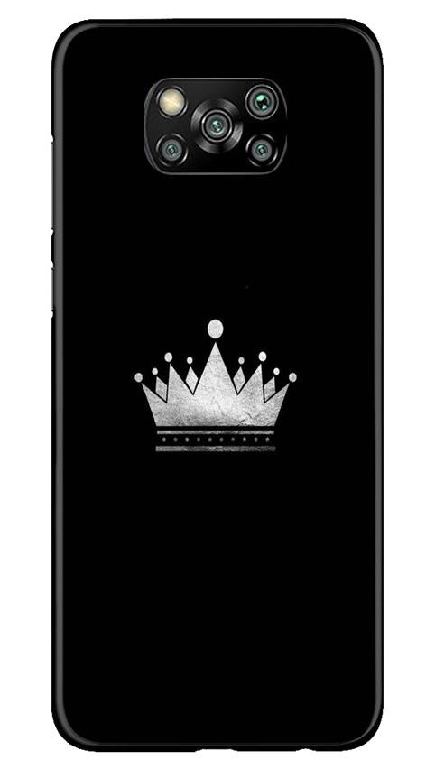 King Mobile Back Case for Poco X3 (Design - 280) King Case for Poco X3 (Design No. 280)
