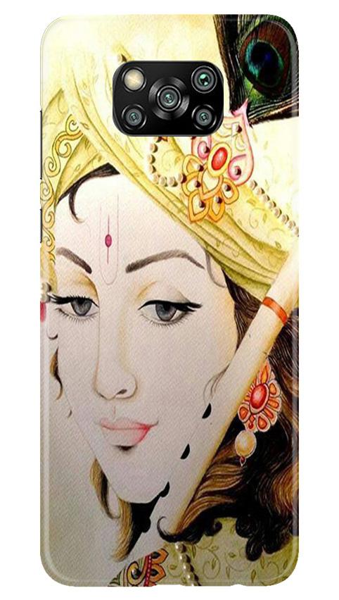 Krishna Mobile Back Case for Poco X3 (Design - 291) Krishna Case for Poco X3 (Design No. 291)