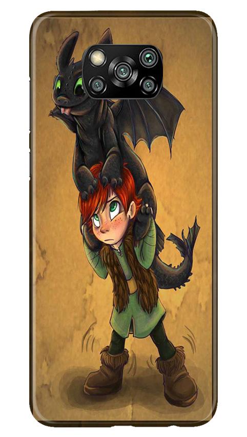 Dragon Mobile Back Case for Poco X3 (Design - 336) Dragon Mobile Back Case for Poco X3 (Design - 336)