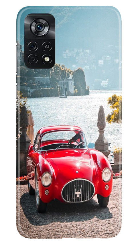 Vintage Car Mobile Back Case for Poco X4 Pro (Design - 51) Vintage Car Case for Poco X4 Pro