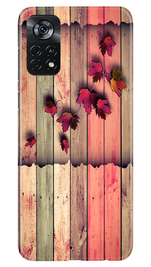 Wooden look2 Mobile Back Case for Poco X4 Pro (Design - 56) Wooden look2 Case for Poco X4 Pro