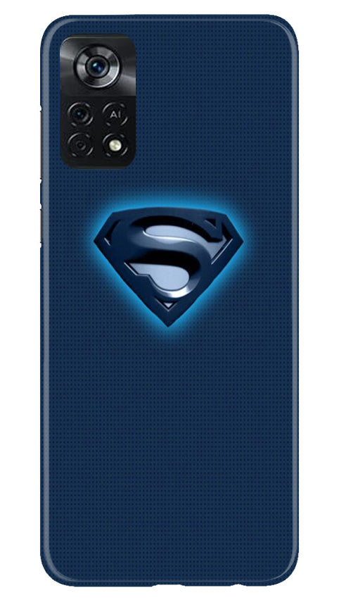 Superman Superhero Mobile Back Case for Poco X4 Pro (Design - 117) Superman Superhero Case for Poco X4 Pro (Design - 117)