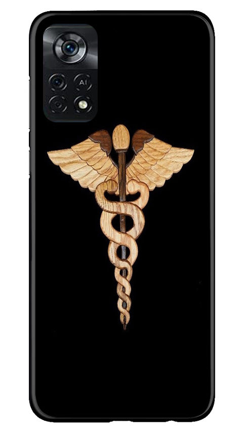 Doctor Logo Mobile Back Case for Poco X4 Pro (Design - 134) Doctor Logo Case for Poco X4 Pro (Design - 134)