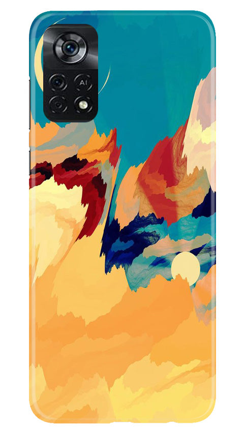 Modern Art Mobile Back Case for Poco X4 Pro (Design - 204) Modern Art Case for Poco X4 Pro (Design No. 204)