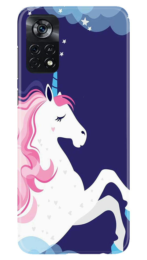 Unicorn Mobile Back Case for Poco X4 Pro (Design - 324) Unicorn Mobile Back Case for Poco X4 Pro (Design - 324)