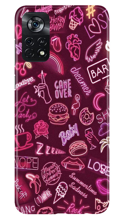 Party Theme Mobile Back Case for Poco X4 Pro (Design - 350) Party Theme Mobile Back Case for Poco X4 Pro (Design - 350)