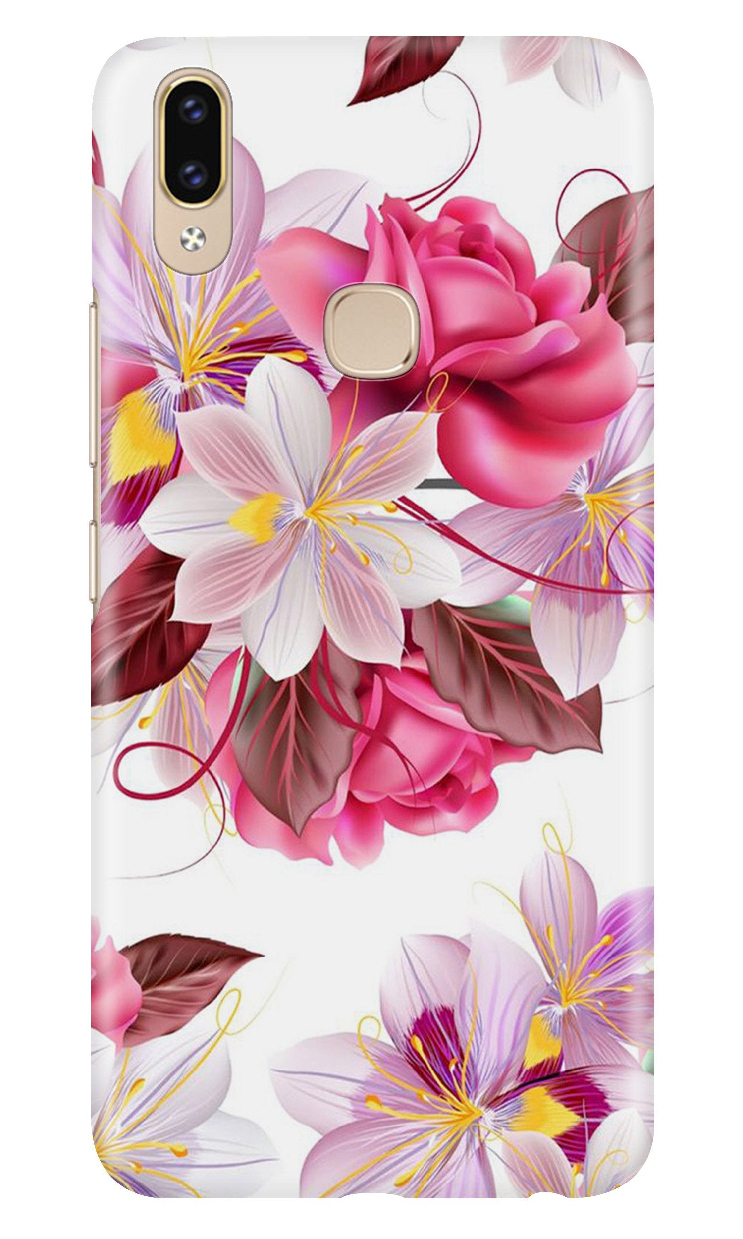 Beautiful flowers Mobile Back Case for Asus Zenfone Max Pro M2 (Design - 23) Beautiful flowers Case for Asus Zenfone Max Pro M2