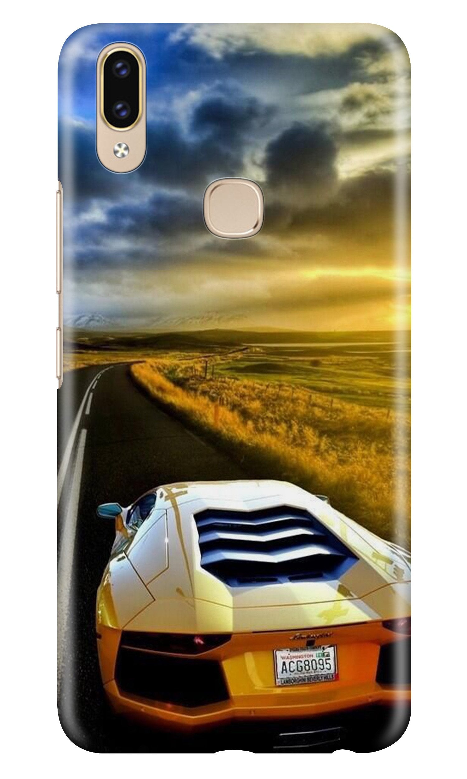 Car lovers Mobile Back Case for Asus Zenfone Max M2 (Design - 46) Car lovers Case for Asus Zenfone Max M2
