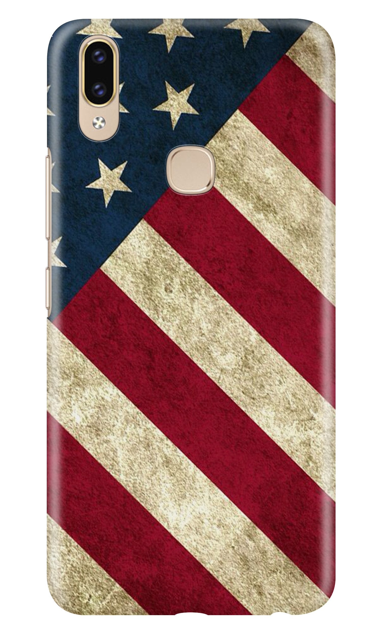 America Mobile Back Case for Asus Zenfone Max Pro M2 (Design - 79) America Case for Asus Zenfone Max Pro M2
