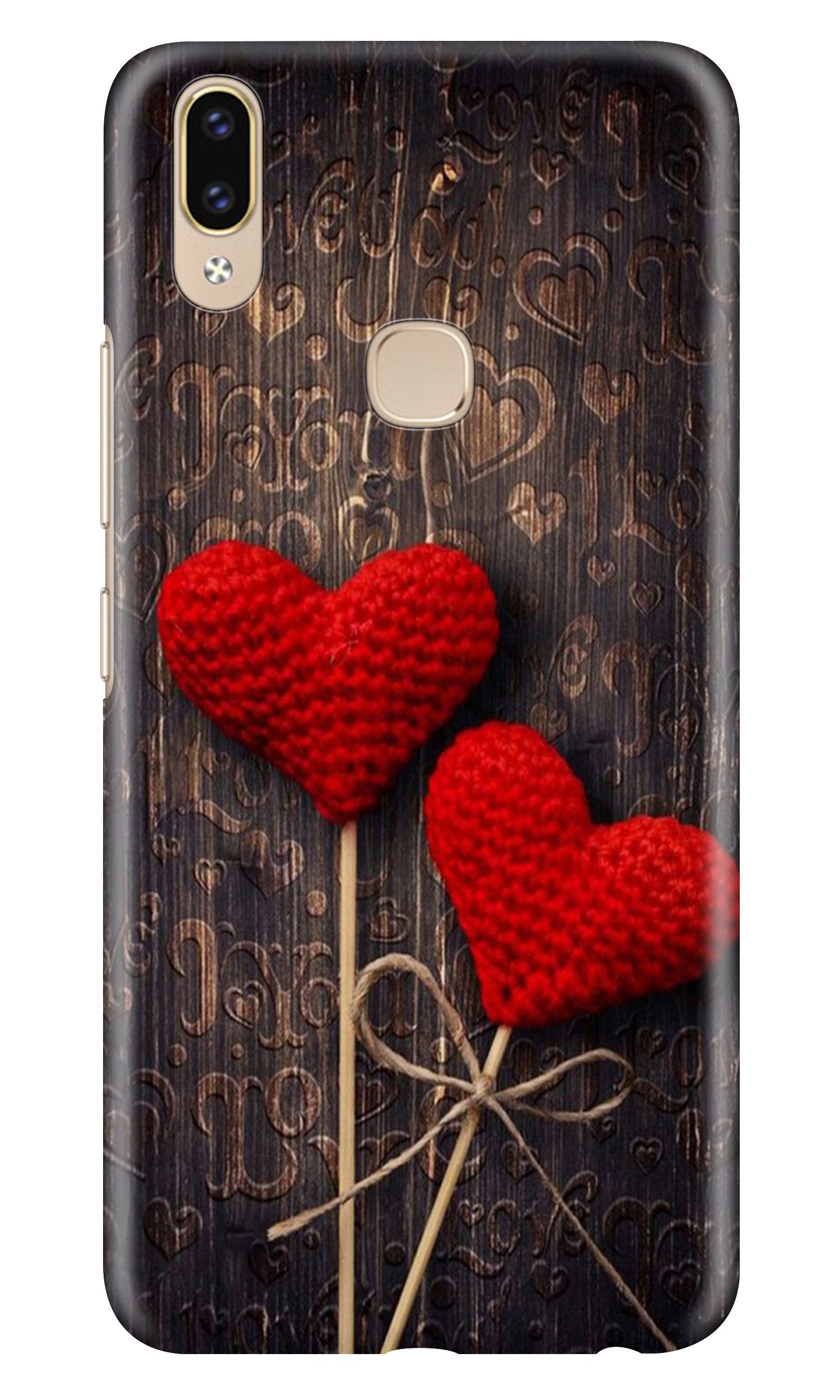 Red Hearts Mobile Back Case for Asus Zenfone Max M2 (Design - 80) Red Hearts Case for Asus Zenfone Max M2