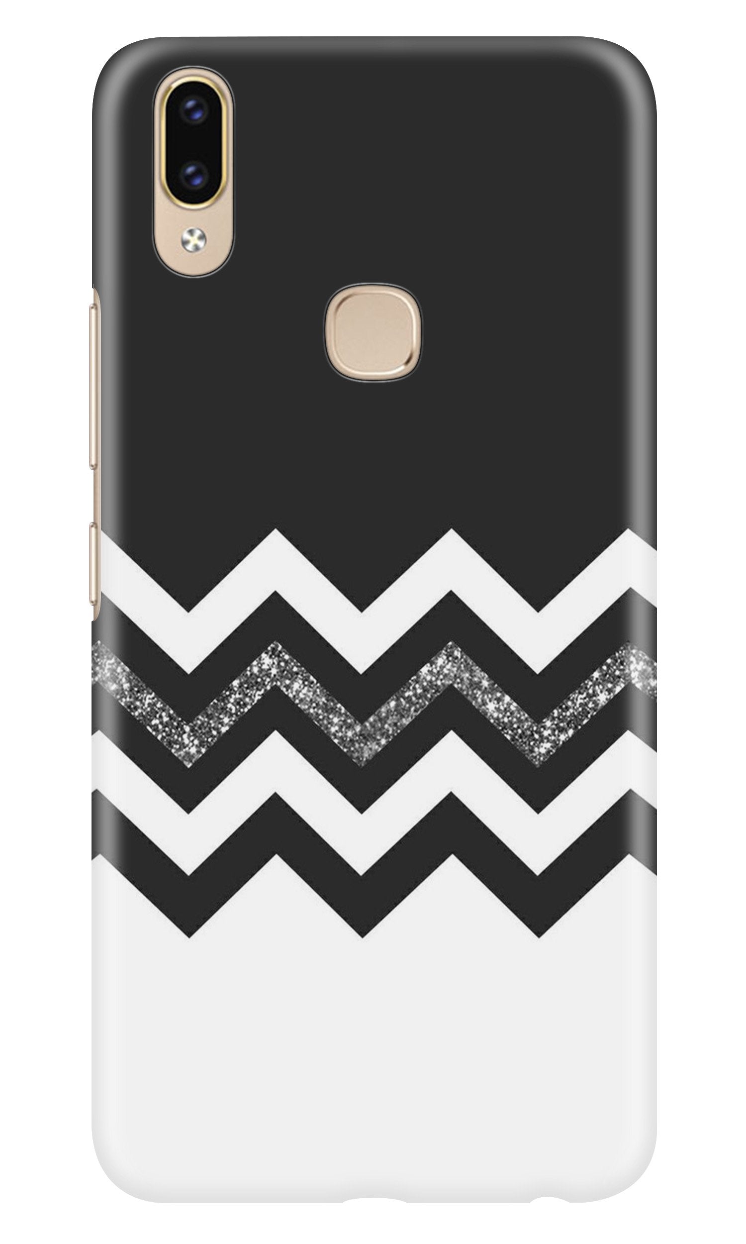 Black white Pattern2Mobile Back Case for Asus Zenfone Max Pro M2 (Design - 83) Black white Pattern2Case for Asus Zenfone Max Pro M2