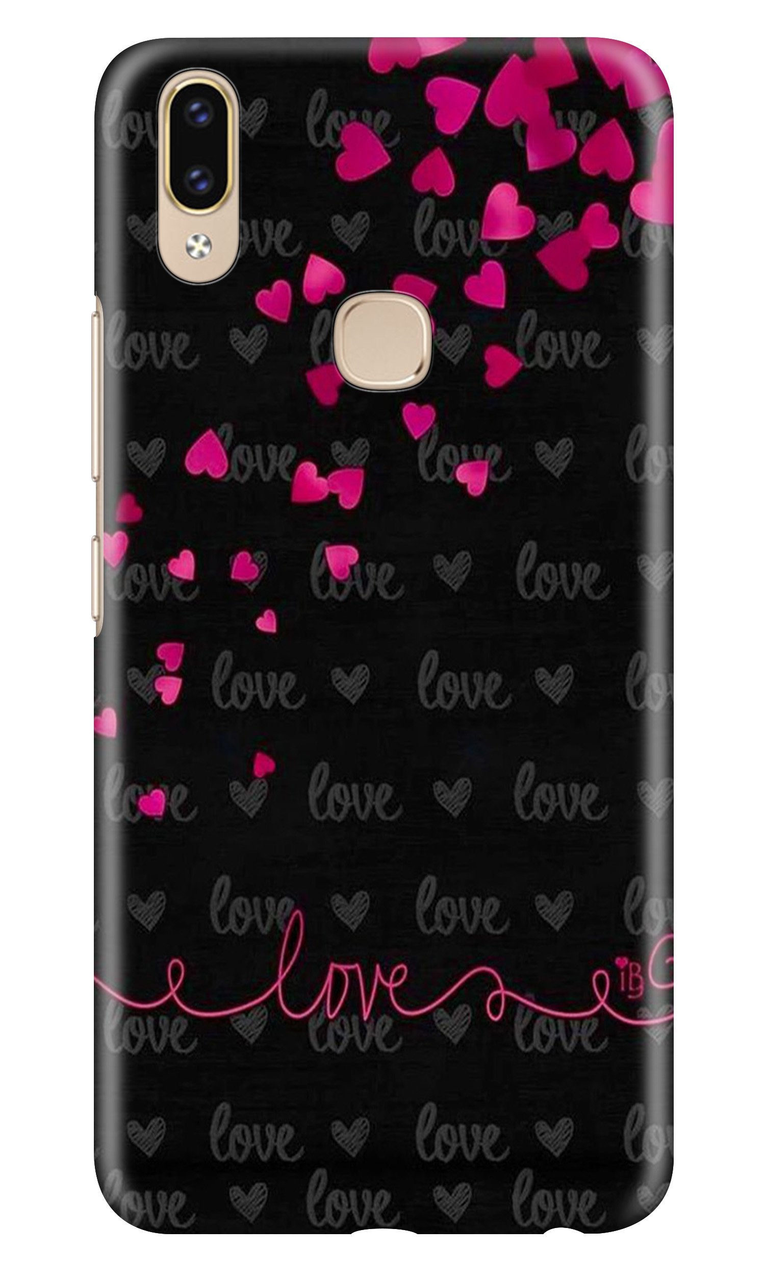 Love in Air Mobile Back Case for Asus Zenfone Max M2 (Design - 89) Love in Air Case for Asus Zenfone Max M2