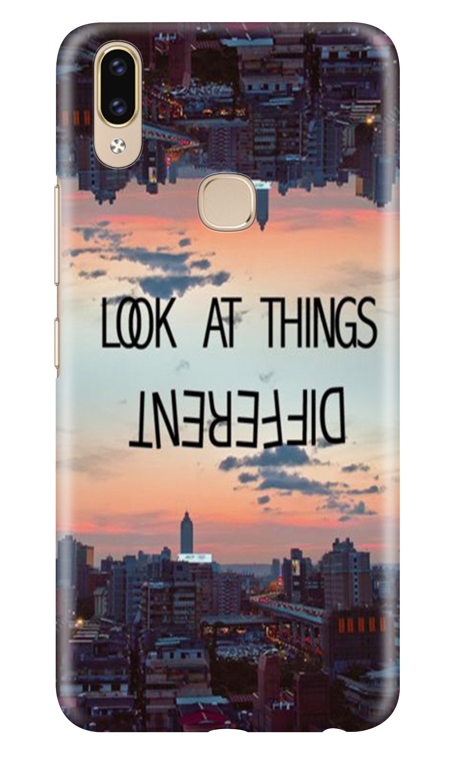 Look at things different Mobile Back Case for Asus Zenfone Max M2 (Design - 99) Look at things different Case for Asus Zenfone Max M2