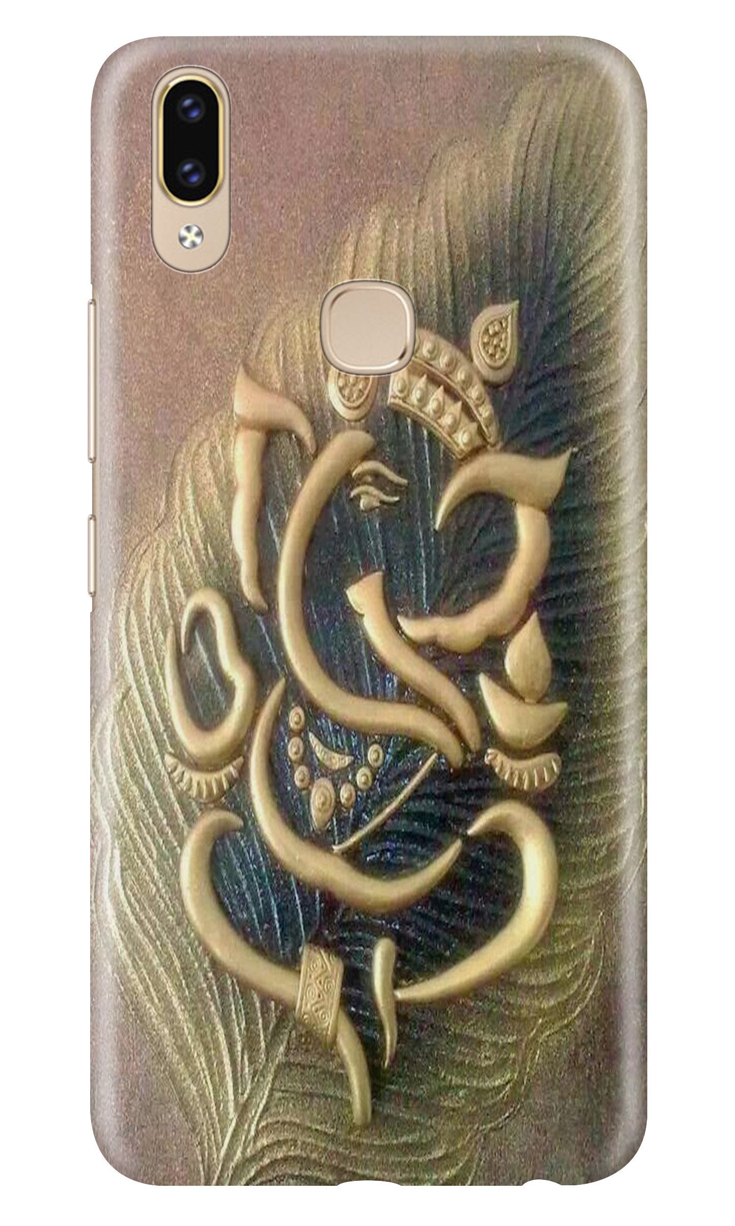Lord Ganesha Mobile Back Case for Asus Zenfone Max M2 (Design - 100) Lord Ganesha Case for Asus Zenfone Max M2