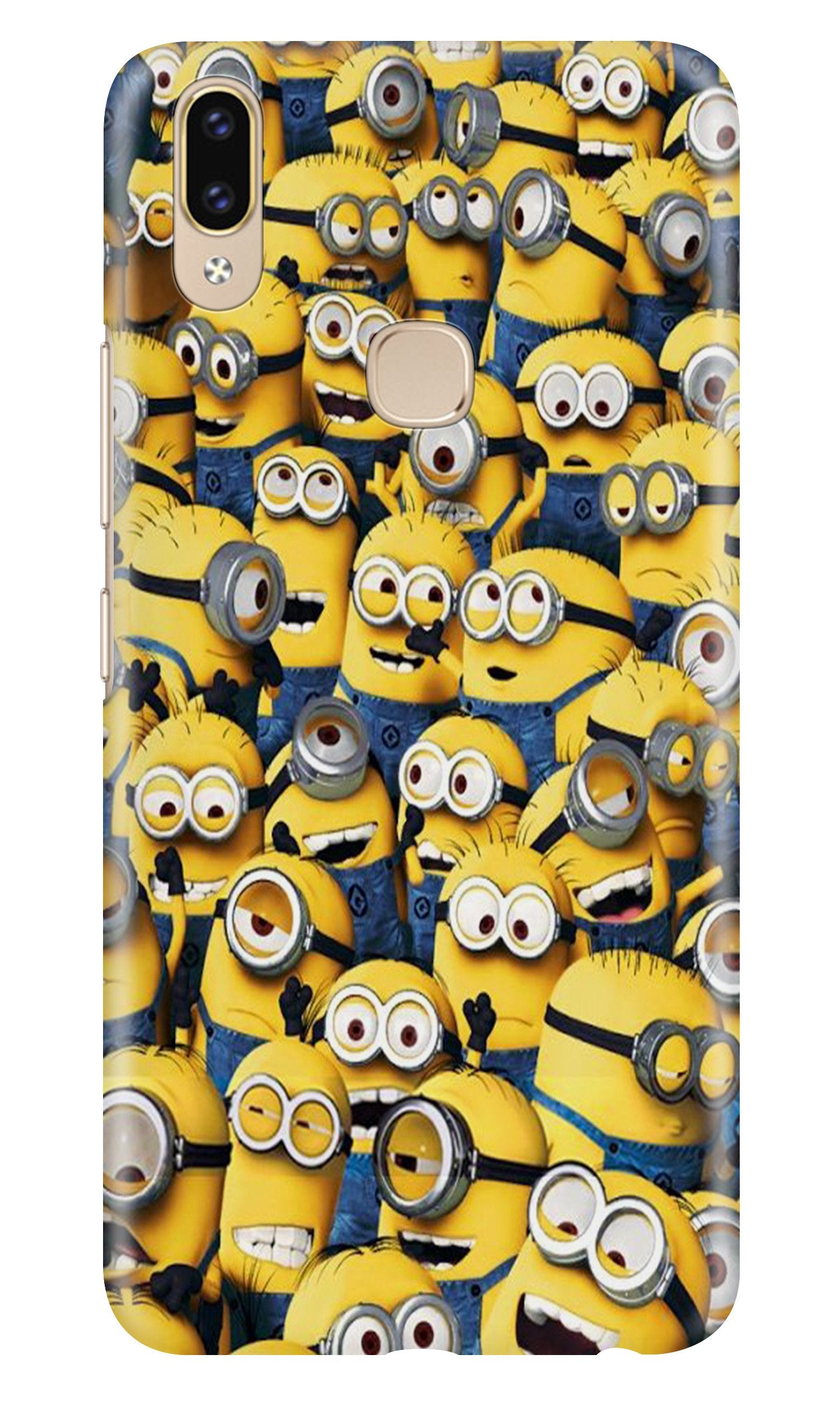 Minions Mobile Back Case for Asus Zenfone Max Pro M2 (Design - 126) Minions Case for Asus Zenfone Max Pro M2 (Design - 126)