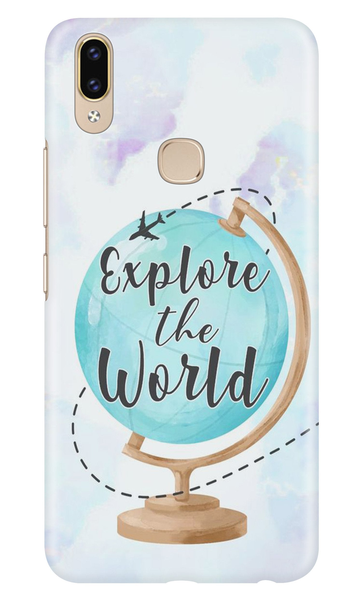 Explore the World Mobile Back Case for Asus Zenfone Max Pro M2 (Design - 207) Explore the World Case for Asus Zenfone Max Pro M2 (Design No. 207)