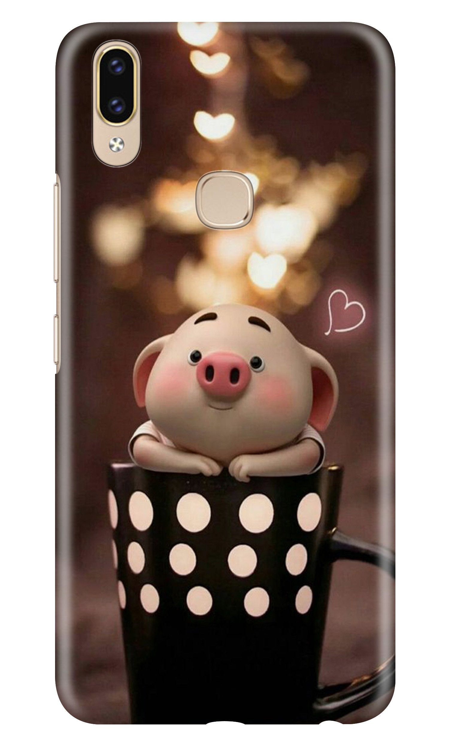 Cute Bunny Mobile Back Case for Asus Zenfone Max Pro M2 (Design - 213) Cute Bunny Case for Asus Zenfone Max Pro M2 (Design No. 213)