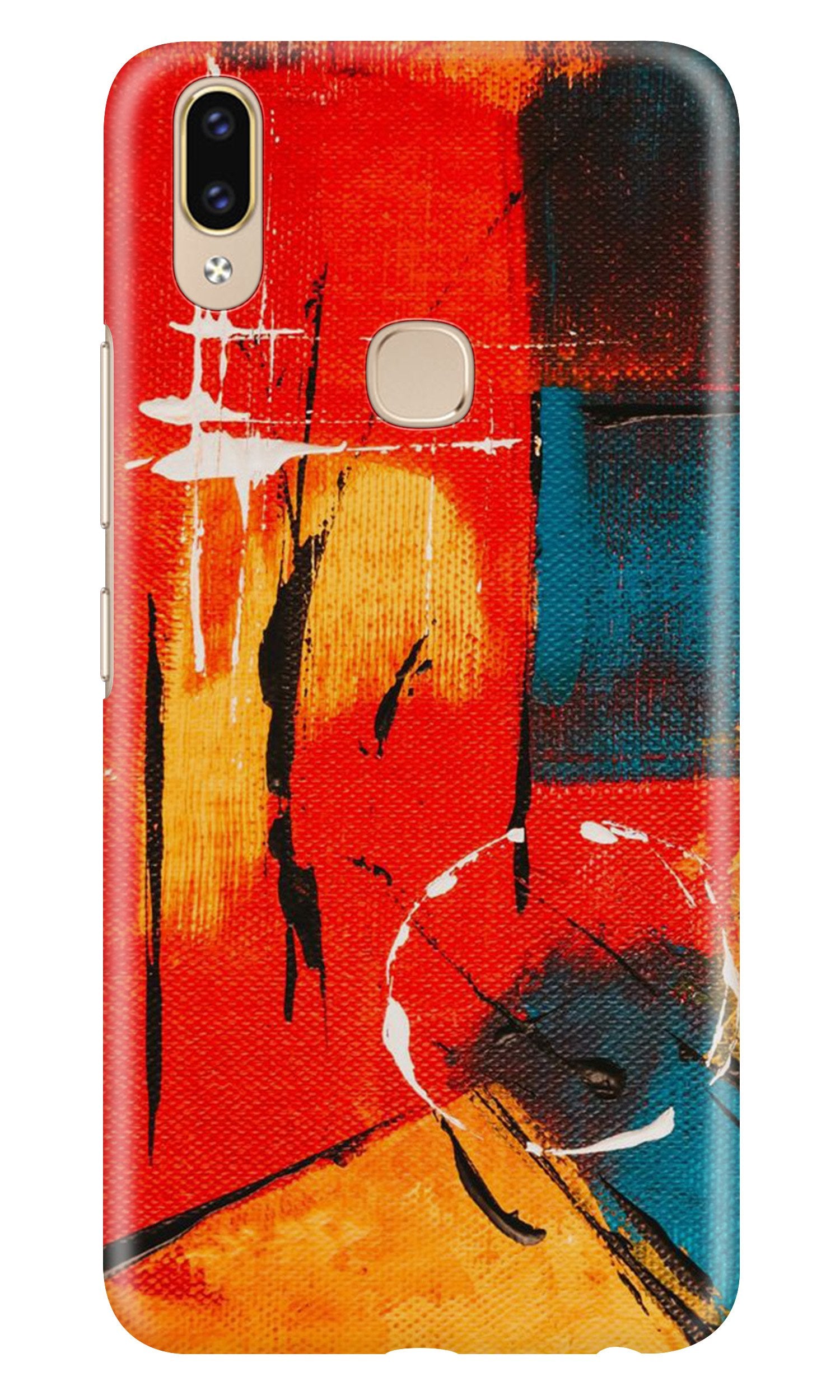 Modern Art Mobile Back Case for Asus Zenfone Max Pro M2 (Design - 239) Modern Art Case for Asus Zenfone Max Pro M2 (Design No. 239)