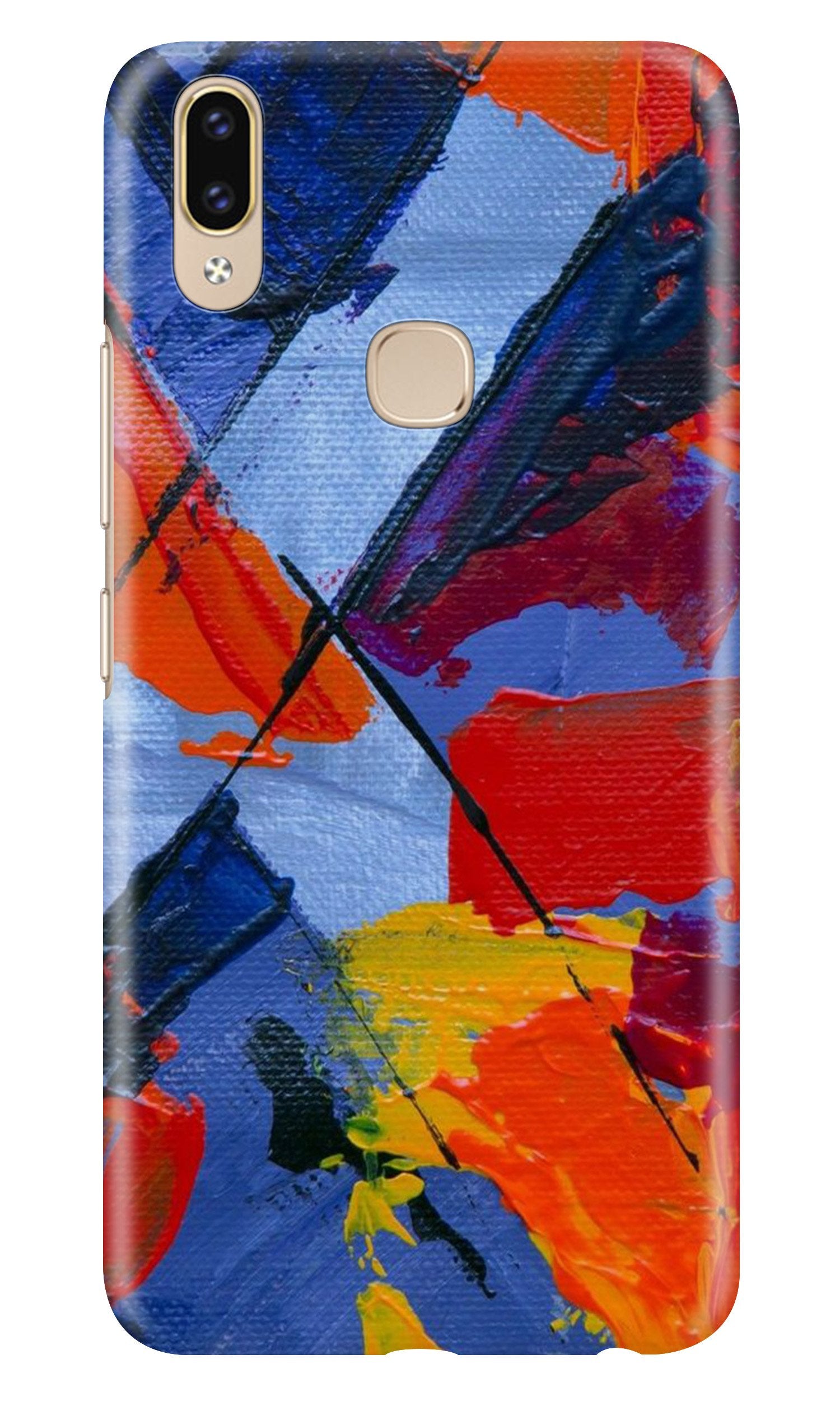 Modern Art Mobile Back Case for Asus Zenfone Max Pro M2 (Design - 240) Modern Art Case for Asus Zenfone Max Pro M2 (Design No. 240)