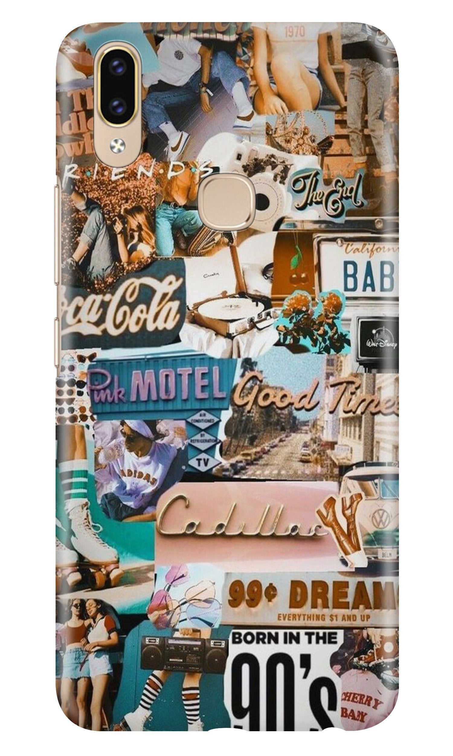 Vintage Design Mobile Back Case for Asus Zenfone Max Pro M2 (Design - 284) Vintage Design Case for Asus Zenfone Max Pro M2 (Design No. 284)