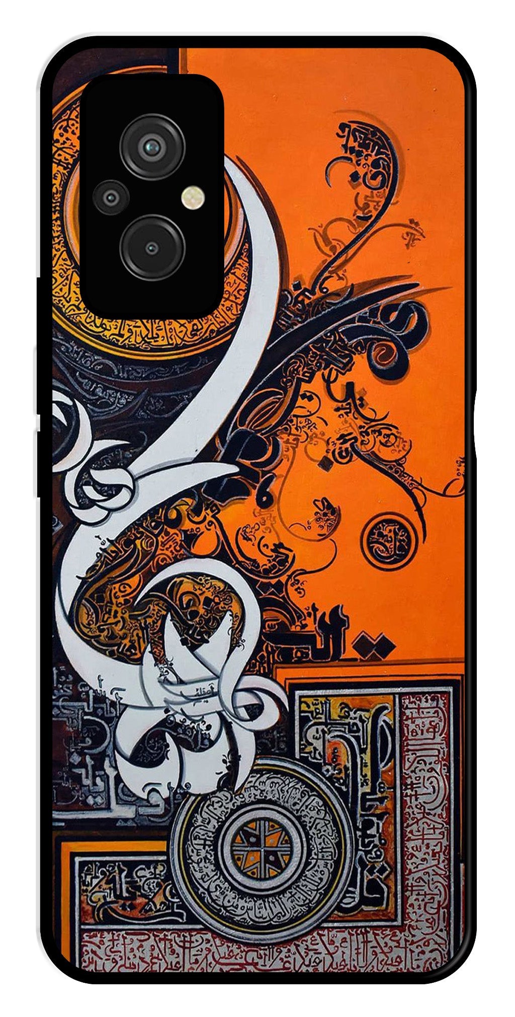 Qalander Art Metal Mobile Case for Redmi 11 Prime Qalander Art Metal Mobile Case for Redmi 11 Prime (Design No -16)