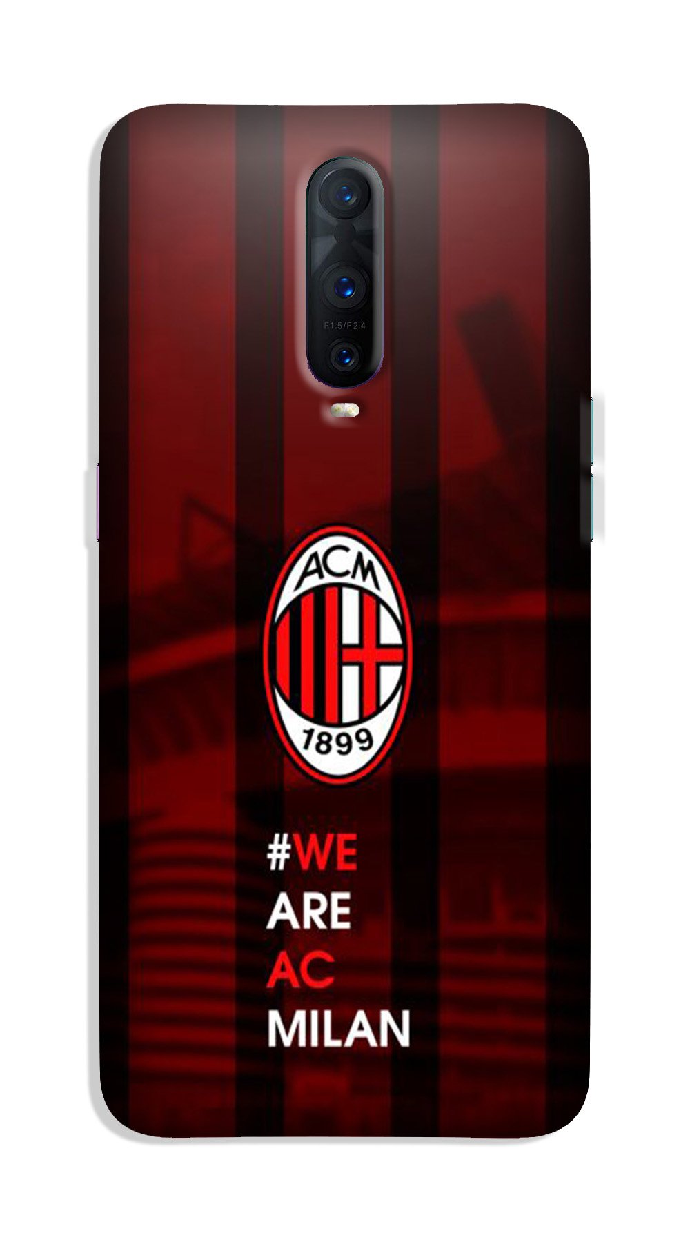 AC Milan Case for Oppo R17 Pro (Design - 155) AC Milan Case for Oppo R17 Pro (Design - 155)
