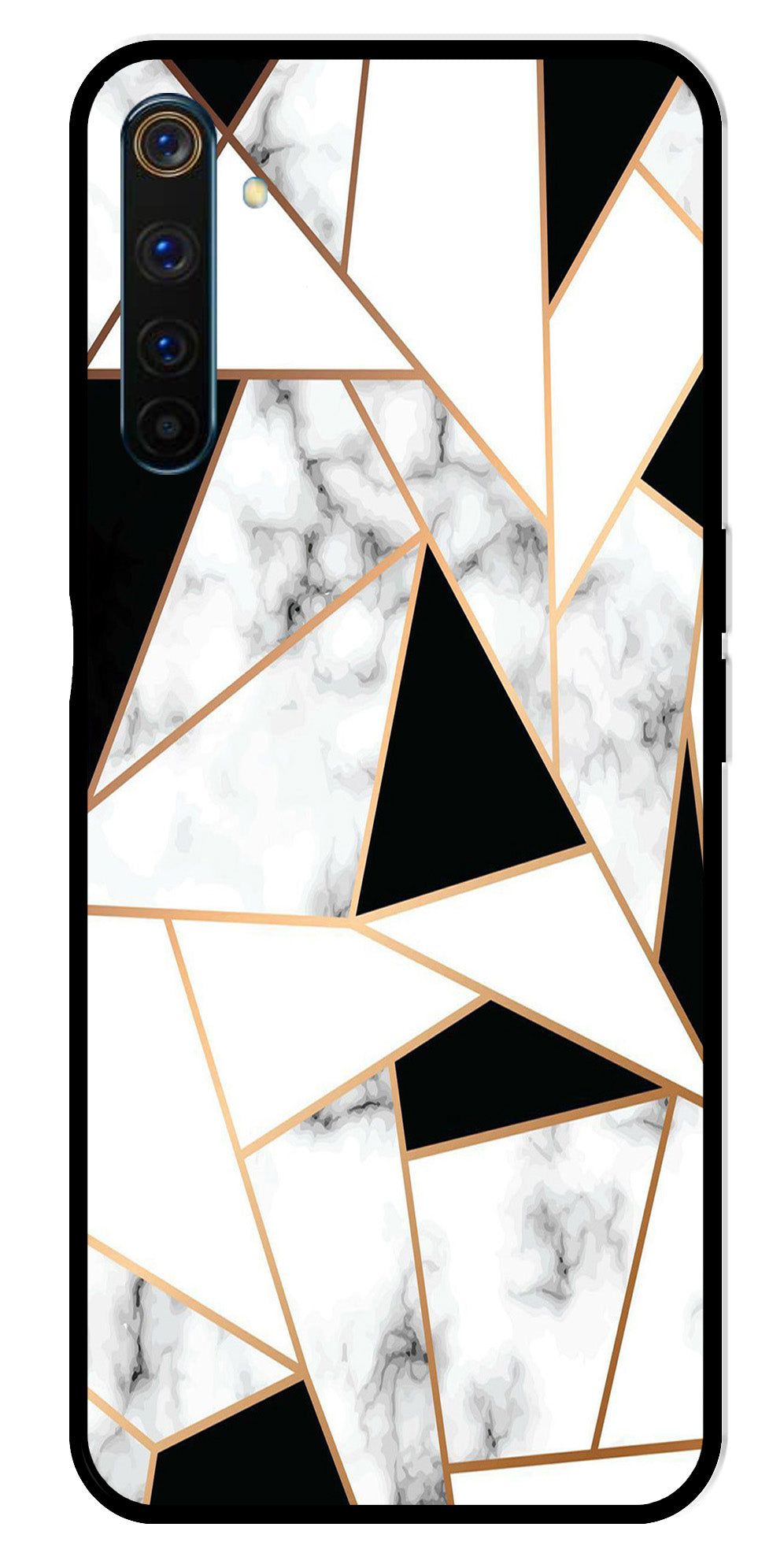 Marble Design2 Metal Mobile Case for Realme 6 Pro Marble Design2 Metal Mobile Case for Realme 6 Pro (Design No -08)