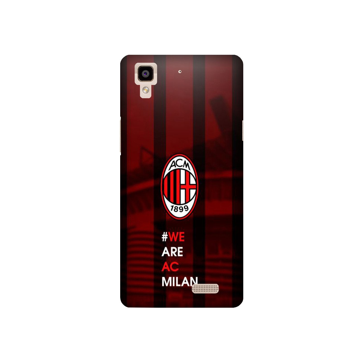 AC Milan Case for Oppo R7 (Design - 155) AC Milan Case for Oppo R7 (Design - 155)