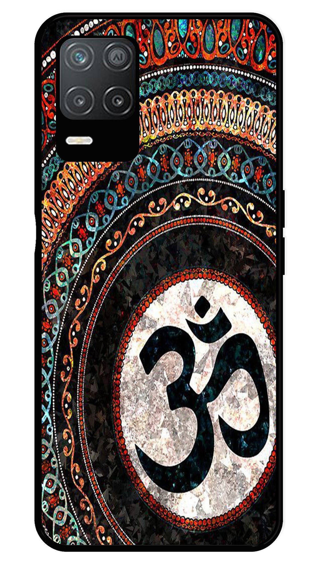 Oum Design Metal Mobile Case for Realme Narzo 30 5G Oum Design Metal Mobile Case for Realme Narzo 30 5G (Design No -15)