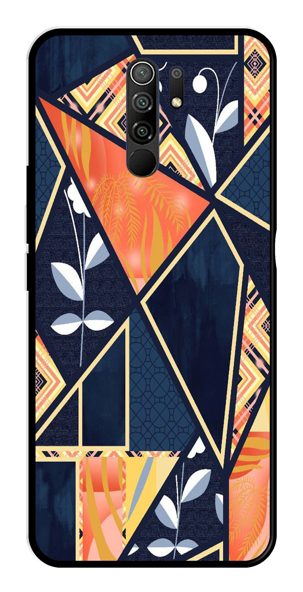 Marble Design Metal Mobile Case for Redmi 9 Prime Marble Design Metal Mobile Case for Redmi 9 Prime (Design No -07)