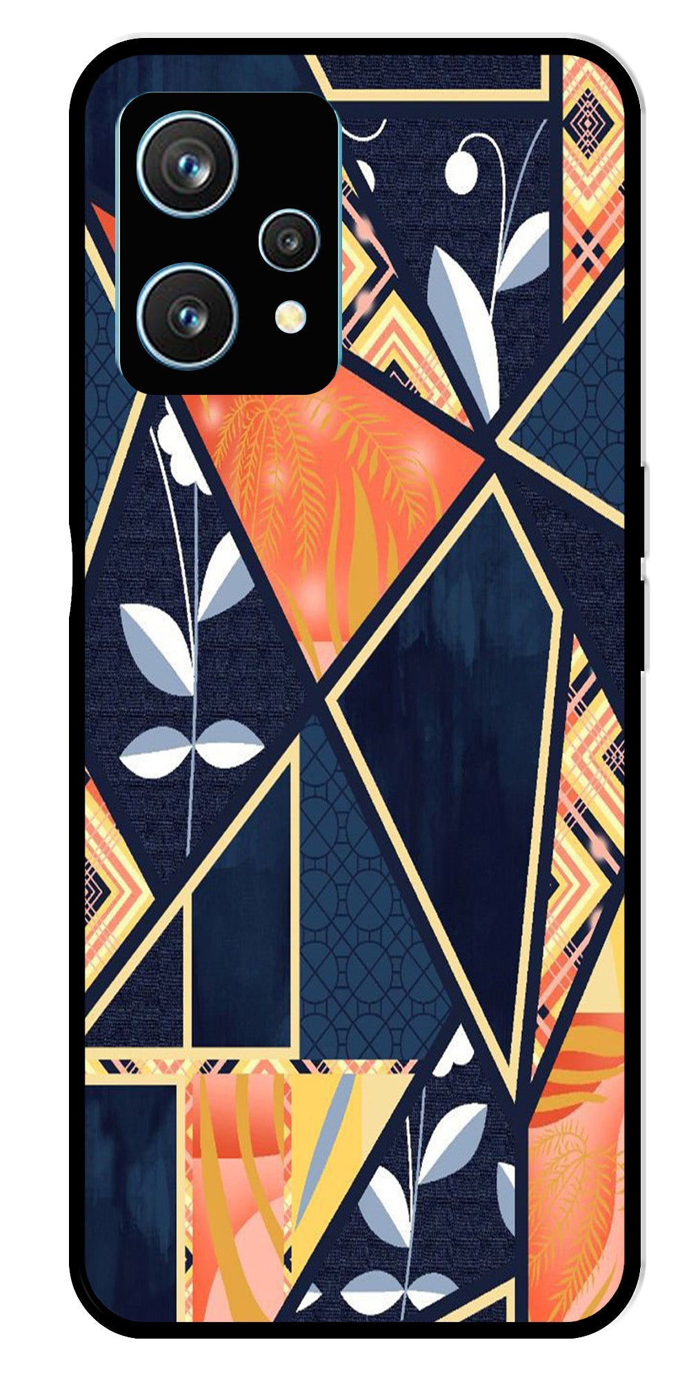 Marble Design Metal Mobile Case for Realme 9 Pro Plus 5G Marble Design Metal Mobile Case for Realme 9 Pro Plus 5G (Design No -07)