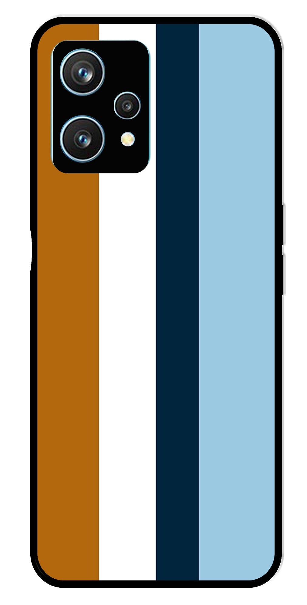 MultiColor Pattern Metal Mobile Case for Realme 9 Pro Plus 5G MultiColor Pattern Metal Mobile Case for Realme 9 Pro Plus 5G (Design No -17)