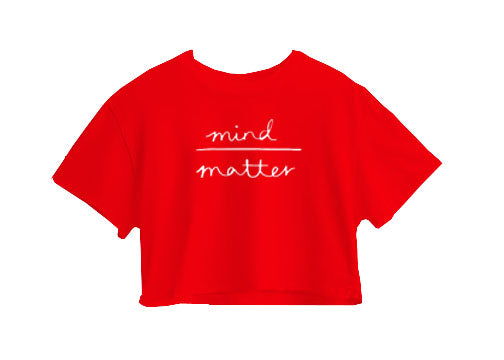 Mind Matter Crop Top Mind Matter Crop Top