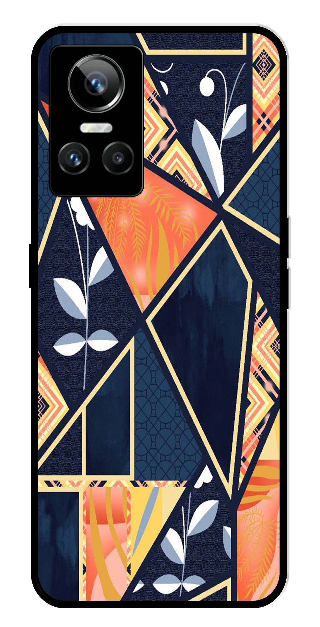 Marble Design Metal Mobile Case for Realme GT Neo 3 Marble Design Metal Mobile Case for Realme GT Neo 3 (Design No -07)