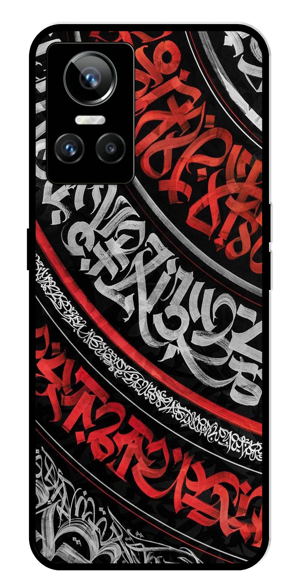 Qalander Art Metal Mobile Case for Realme GT Neo 3 (Design No -49)