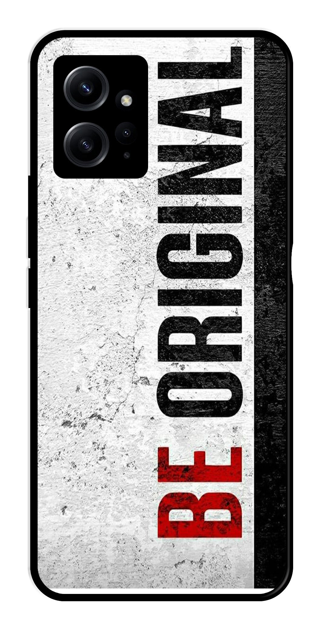 Be Original Metal Mobile Case for Redmi Note 12 4G Be Original Metal Mobile Case for Redmi Note 12 4G (Design No -38)