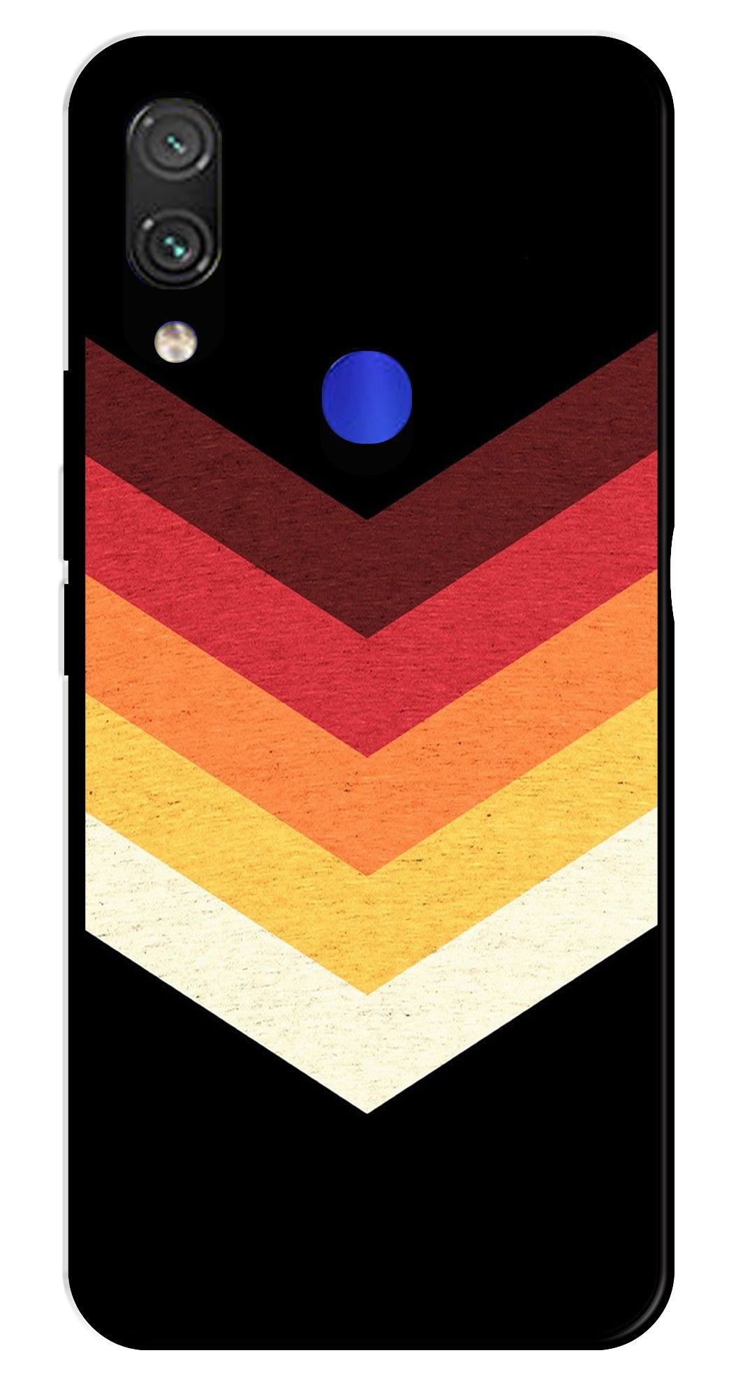 MultiColor Arrow Metal Mobile Case for Redmi Note 7 MultiColor Arrow Metal Mobile Case for Redmi Note 7 (Design No -04)
