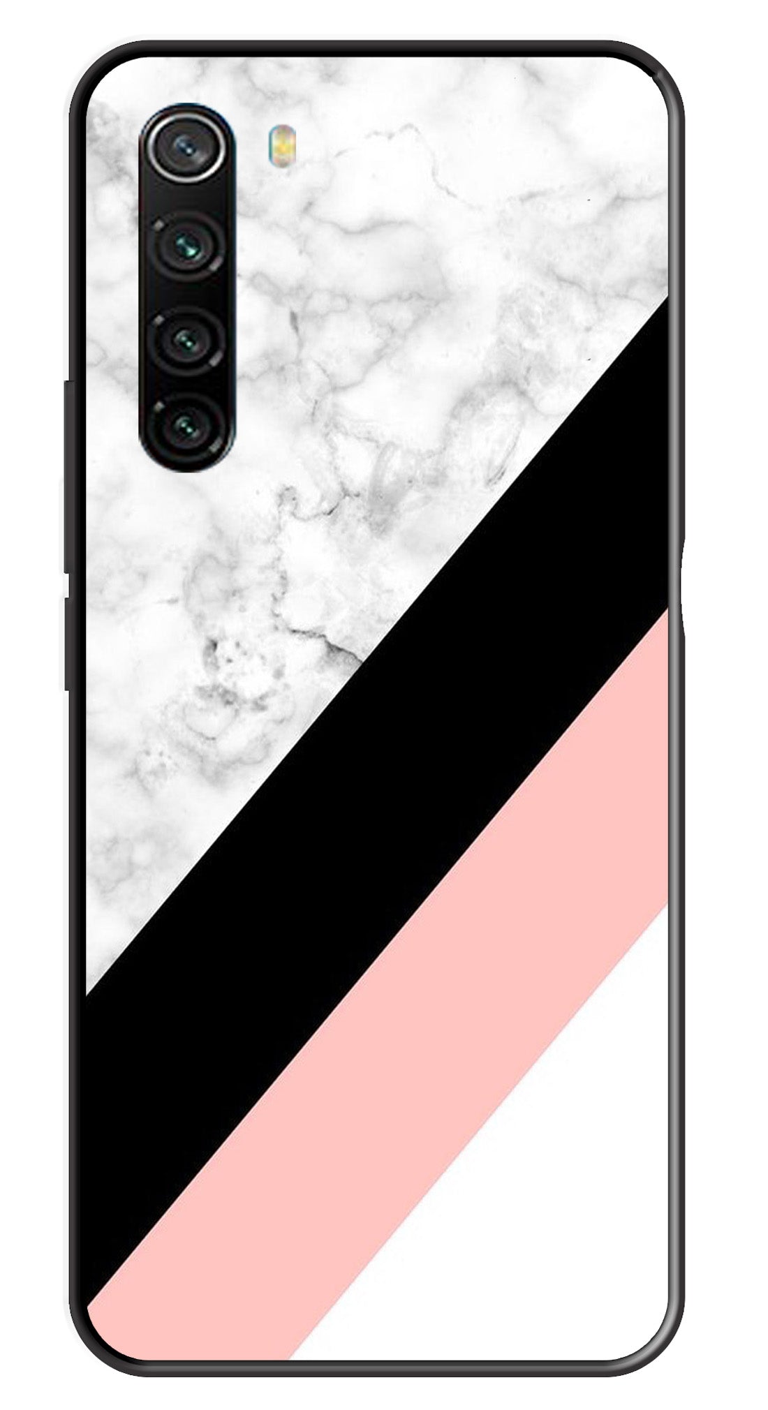 Marble Design Metal Mobile Case for Redmi Note 8 Marble Design Metal Mobile Case for Redmi Note 8 (Design No -24)