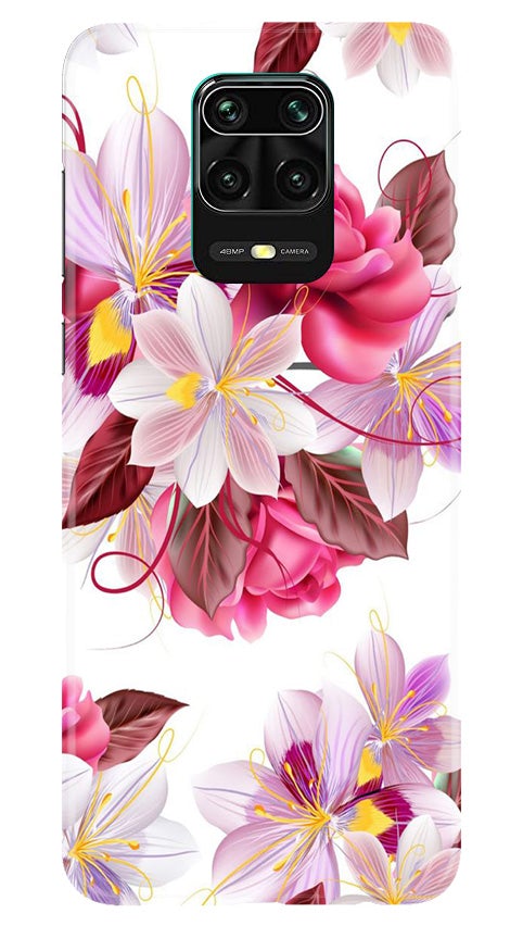 Beautiful flowers Mobile Back Case for Redmi Note 10 Lite (Design - 23) Beautiful flowers Case for Redmi Note 10 Lite