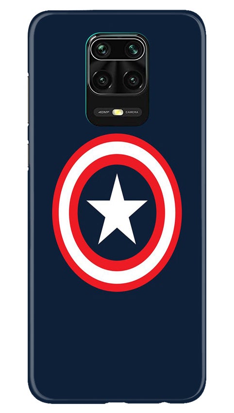 Captain America Mobile Back Case for Redmi Note 10 Lite (Design - 42) Captain America Case for Redmi Note 10 Lite