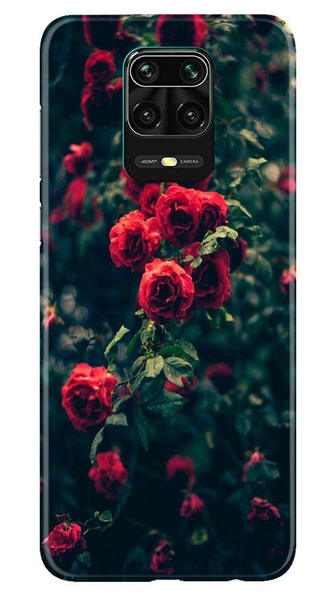 Red Rose Mobile Back Case for Redmi Note 10 Lite (Design - 66) Red Rose Case for Redmi Note 10 Lite