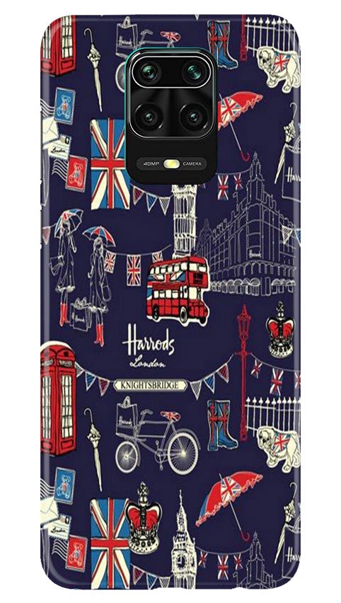 Love London Mobile Back Case for Redmi Note 10 Lite (Design - 75) Love London Case for Redmi Note 10 Lite